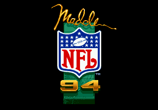 Заставка игры Madden NFL '94